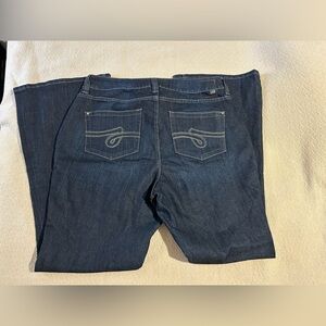 Jag Jeans Dark Blue Straight Leg Women's Jeans